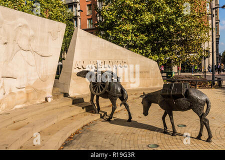 Eine typische Ansicht in Mayfair Stockfoto