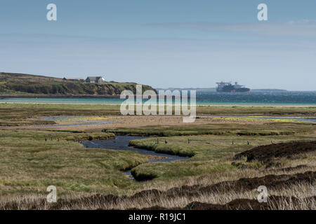 Waulkmill Bay, Orkney Stockfoto