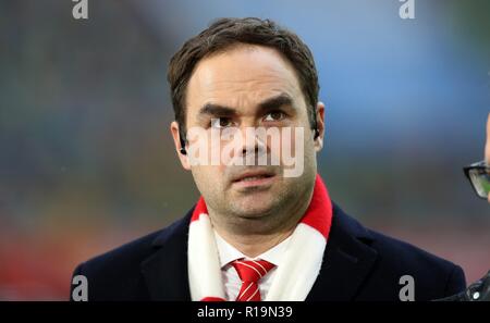 Düsseldorf Düsseldorf, Deutschland. 10 Nov, 2018. firo: 10.11.2018 Fußball, Fußball: 1. Bundesliga, Saison 2018/2019 Fortuna Düsseldorf Düsseldorf - Hertha BSC Berlin Vorsitzender der Geschäftsführung Robert Schafer, Schaefer, Porträt, Headshot, | Nutzung der weltweiten Kredit: dpa/Alamy leben Nachrichten Stockfoto