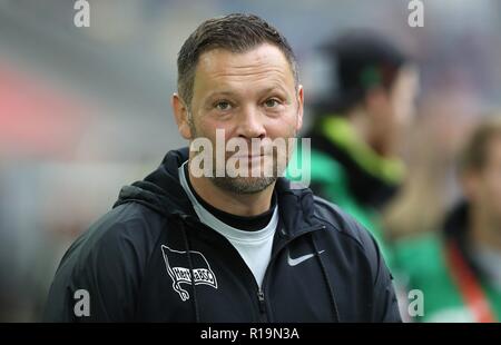 Düsseldorf Düsseldorf, Deutschland. 10 Nov, 2018. firo: 10.11.2018 Fußball, Fußball: 1. Bundesliga, Saison 2018/2019 Fortuna Düsseldorf Düsseldorf - Hertha BSC Berlin Hertha Trainer, Trainer Pál Dárdai, Pal Dardai, Portrait, Kopf - Bild | Verwendung der weltweiten Kredit: dpa/Alamy leben Nachrichten Stockfoto