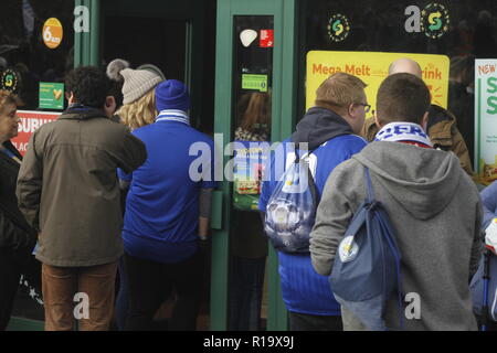 März für Leiceter Knun Vichai Srivaddhanaprabha 10. November 2018 Stockfoto