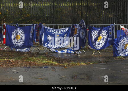 März für Leiceter Knun Vichai Srivaddhanaprabha 10. November 2018 Stockfoto