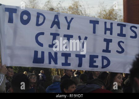 Leicester, Großbritannien. 10 Nov, 2018. Leicester, Stadt, Fußball, Verein, März, 5000-1, Khun Vichai Srivaddhanaprabha Credit: David Moody/Alamy leben Nachrichten Stockfoto