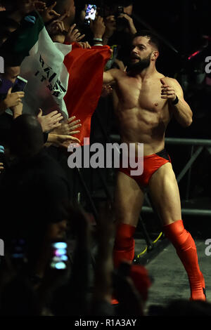 Rom, Italien. 11 Nov, 2018. Show WWE live auf der Palalottomatica-Rome 10-11-2018 Im Bild Finn Balor Foto Fotograf01 Gutschrift: Unabhängige Fotoagentur/Alamy leben Nachrichten Stockfoto
