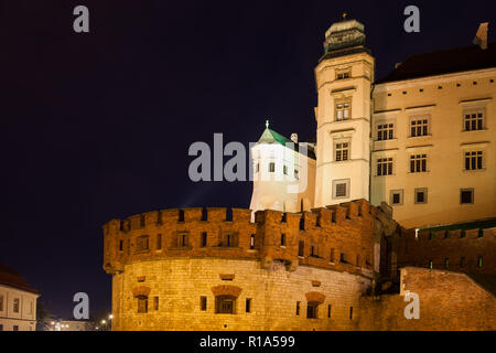 Wawel in Krakau, Polen Stockfoto