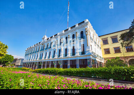 Guadalajara, Mexiko-14 April 2018: Manuel Rojas Gebäude in Guadalajara, Altstadt (Zona Centro), Oberste Gericht Stockfoto