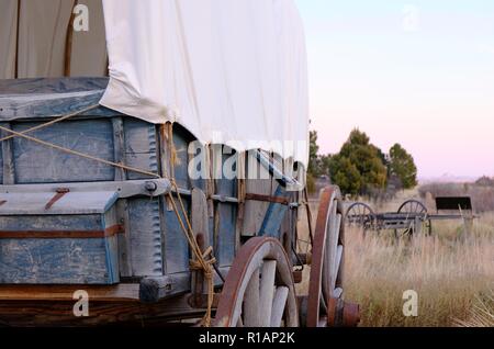 Oregon Trail und Mormon Trail, California Trail Stockfoto