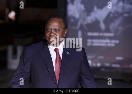 Paris, Frankreich. 10 Nov, 2018. Abendessen in Anwesenheit der Staats-, Regierungs- und internationalen Führer der Organisation während der internationalen Gedenken an das hundertjährige Jubiläum des 1918 Waffenstillstand am Musée d'Orsay in Paris am 10. November 2018 in Paris, Frankreich. Quelle: Bernard Menigault/Alamy leben Nachrichten Stockfoto