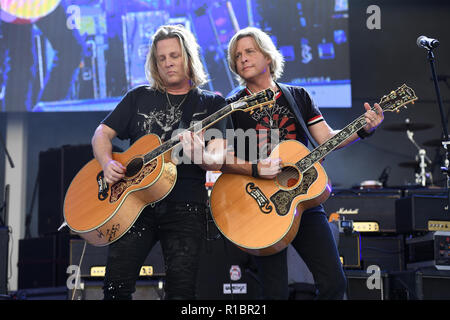 MIRAMAR, FL - 10. NOVEMBER: Nelson während Rock Fest 80 s im Miramar Regional Park Amphitheater am 10. November 2018 in Miramar, Florida. Quelle: MPI04/MediaPunch Stockfoto