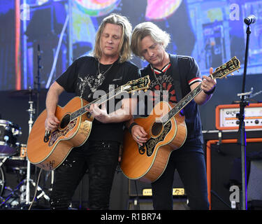 MIRAMAR, FL - 10. NOVEMBER: Nelson während Rock Fest 80 s im Miramar Regional Park Amphitheater am 10. November 2018 in Miramar, Florida. Quelle: MPI04/MediaPunch Stockfoto