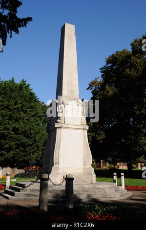 War Memorial, Bishops Stortford, Hertfordshire Stockfoto
