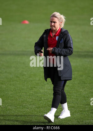 England's Steph Houghton beim internationalen Freundschaftsspiel der Damen an der AESSEAL New York Stadium, Rotherham. Stockfoto