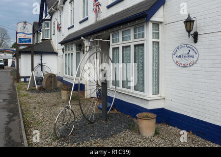 Das Penny Farthing Hotel und Self-catering Cottages in Lyndhurst im New Forest National Park, Hampshire, Großbritannien Stockfoto