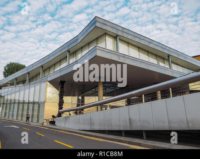 Seoul, Südkorea - Oktober 2018: Das leeum Samsung Museum für Kunst in Itaewon, entworfen von Mario Botta, Jean Nouvel und Rem Koolhaas Stockfoto