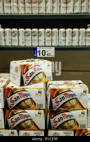 San Miguel Bier Stockfoto