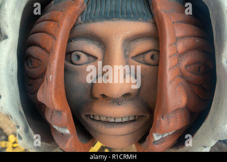 Creepy Ornament auf Anzeige im Cabrillo National Monument Visitor Centre, Point Loma, San Diego, CA, USA. Stockfoto