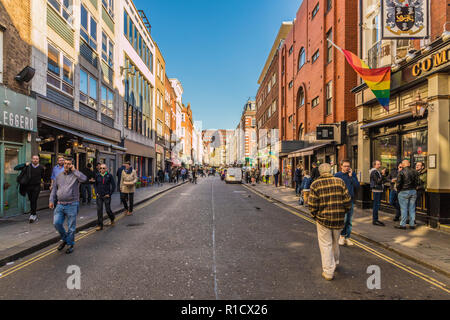 Eine typische Ansicht in London Stockfoto