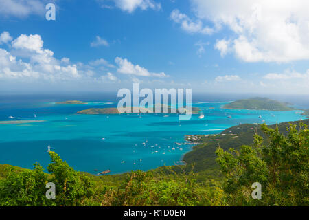 Virgin Gorda in den British Virgin Islands of the Carribean. Stockfoto