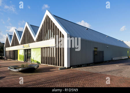 Plus Supermarkt in De cocksdorp, Niederlande Stockfoto