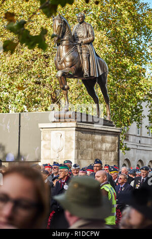 City of London, London, Großbritannien, 11. November 2018. Tag der Erinnerung in London. Foto: Gergo Toth/Alamy leben Nachrichten Stockfoto