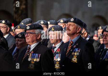 City of London, London, Großbritannien, 11. November 2018. Tag der Erinnerung in London. Foto: Gergo Toth/Alamy leben Nachrichten Stockfoto