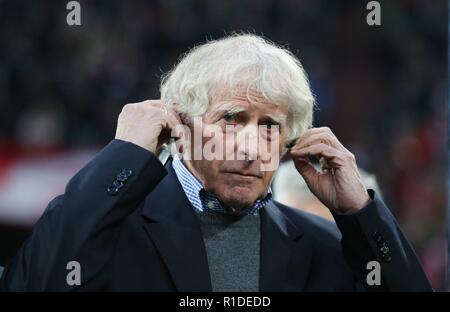 Düsseldorf Düsseldorf, Deutschland. 10 Nov, 2018. firo: 10.11.2018 Fußball, Fußball: 1. Bundesliga, Saison 2018/2019 Fortuna Düsseldorf Düsseldorf - Hertha BSC Berlin 4:1 Fortuna Sport Direktor Erich Rutemoller, Rutemoeller, Portrait, Kopf - Bild | Verwendung der weltweiten Kredit: dpa/Alamy leben Nachrichten Stockfoto