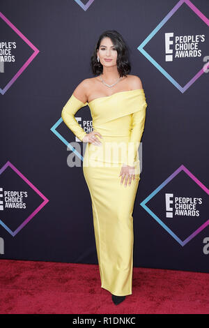 SANTA MONICA, CA - 11. NOVEMBER: Lufy nimmt an den People's Choice Awards 2018 Barker Hangar am 11. November 2018 in Santa Monica, Kalifornien. Foto: imageSPACE/MediaPunch Stockfoto