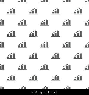 Neues Diagramm Muster Nahtlose. Abbildung: Wiederholen der Neuen Chart pattern Vektor geometrische für jede Web Design Stock Vektor