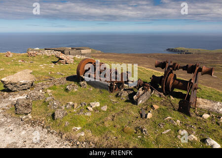 Radarstation II. Weltkrieg Stockfoto