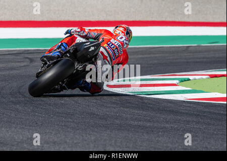 Scarperia E San Piero, Italien. 02 Juni, 2018. Andrea Dovizioso während MotoGP qualifying Credit: Lorenzo di Cola/Pacific Press/Alamy leben Nachrichten Stockfoto