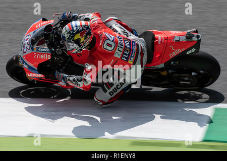 Scarperia E San Piero, Italien. 02 Juni, 2018. Andrea Dovizioso während MotoGP qualifying Credit: Lorenzo di Cola/Pacific Press/Alamy leben Nachrichten Stockfoto