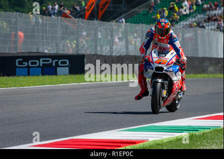 Scarperia E San Piero, Italien. 02 Juni, 2018. Jack Miller während MotoGP qualifying Credit: Lorenzo di Cola/Pacific Press/Alamy leben Nachrichten Stockfoto