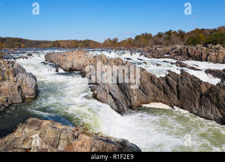 Der Great Falls State Park in Virginia, USA Stockfoto