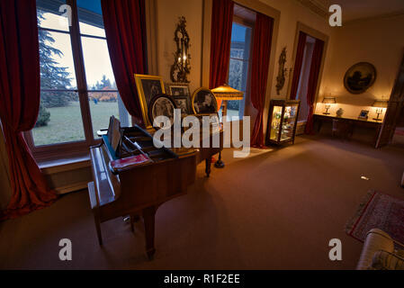 Charlie Chaplin's World/Vevey-Switzerland Home-Chaplins Stockfoto