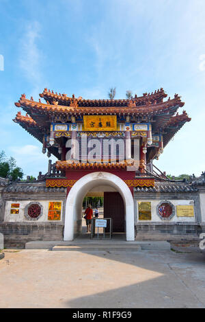 CHANGDAO MIAODAO, Inseln, Shandong, China - 20 May 2018: Diese Insel ist bekannt für eine große Anzahl von Tempeln. Stockfoto