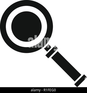 Cursor Lupensymbol. Einfache Abbildung: Cursor Lupe vektor Symbol für Web Stock Vektor