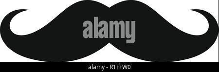 Italien Schnurrbart Symbol. Einfache Abbildung: Italien Schnurrbart vektor Symbol für Web Stock Vektor