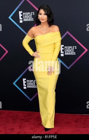 Lufy in der Ankunftshalle für das E! Der Menschen Choice Awards 2018 - Ankunft, Barker Hangar, Santa Monica, CA, 11. November 2018. Foto von: Priscilla Grant/Everett Collection Stockfoto