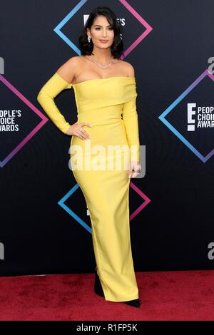 Lufy in der Ankunftshalle für das E! Der Menschen Choice Awards 2018 - Ankunft, Barker Hangar, Santa Monica, CA, 11. November 2018. Foto von: Priscilla Grant/Everett Collection Stockfoto