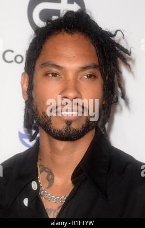 Beverly Hills, CA. 8 Nov, 2018. Miguel bei der Ankunft für den Eva Longoria Foundation Gala Dinner, Four Seasons Hotel Los Angeles At Beverly Hills, Beverly Hills, CA 8. November 2018. Credit: Priscilla Grant/Everett Collection/Alamy leben Nachrichten Stockfoto