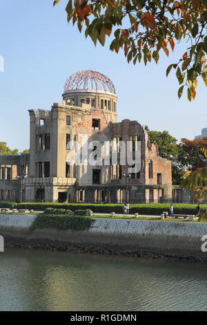 Die eine Bombe ein Unesco Weltkulturerbe in Hiroshima Japan getan Stockfoto