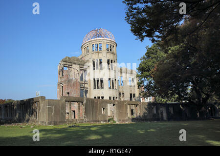 Die eine Bombe ein Unesco Weltkulturerbe in Hiroshima Japan getan Stockfoto