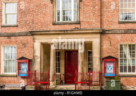 Sitzung Haus der Freunde (Quäker) auf Skinnergate, Darlington, County Durham, England Stockfoto