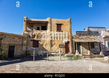 Fort Bravo Texas Hollywood western style Theme Park in der Provinz Almeria, Spanien Stockfoto