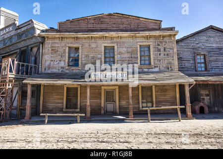 Fort Bravo Texas Hollywood western style Theme Park in der Provinz Almeria, Spanien Stockfoto