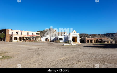 Fort Bravo Texas Hollywood western style Theme Park in der Provinz Almeria, Spanien Stockfoto