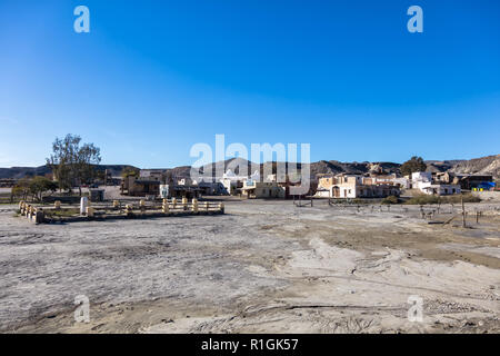 Fort Bravo Texas Hollywood western style Theme Park in der Provinz Almeria, Spanien Stockfoto