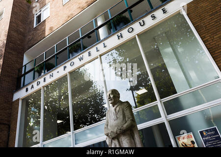 Baden-Powell Haus, umgangssprachlich als B-P Haus bekannt, ist ein Scouting hostel and Conference Center in South Kensington. London, England, Vereinigtes Königreich Stockfoto