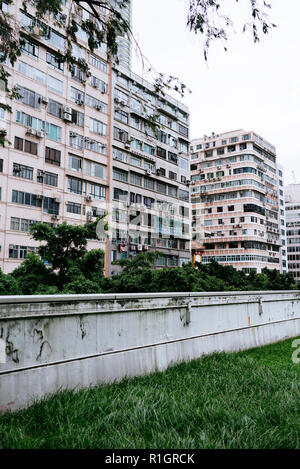 Wohnhaus in Hongkong Stockfoto