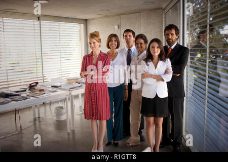 Porträt einer zuversichtlich Business Team. Stockfoto